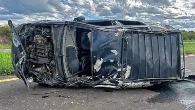 Perdió el control en la Ruta 18, volcó y las dos mujeres que viajaban terminaron en el hospital