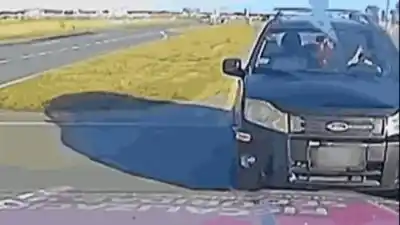 Lo interceptaron en la ruta y lo que hicieron con su vehículo dejó en evidencia una peligrosa realidad