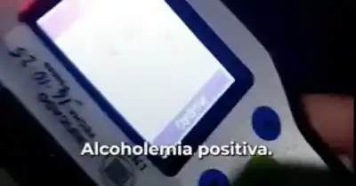 El acompañante gritó algo que dejó helados a los agentes tras el control de alcoholemia