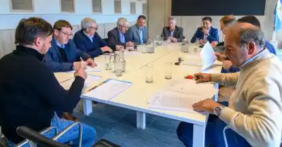 Ziliotto firmó obras por $971 millones para blindar a los municipios pampeanos contra El Niño
