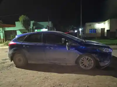 La moto y el auto chocaron de noche en La Leonesa: el conductor que quedó tendido en el asfalto