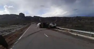 Camión cisterna volcado en la Ruta 40: el dato clave que define cuándo podés volver a pasar