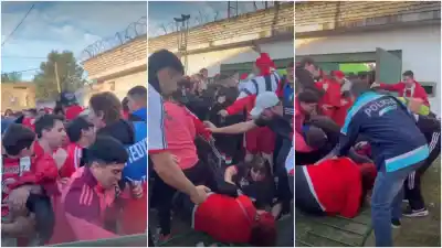 River en Junín: una puerta forzada y gas pimienta en el ingreso de 4.500 hinchas