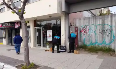 Forzaron la puerta de la Cámara de Comercio de Trelew: el dato que los delató