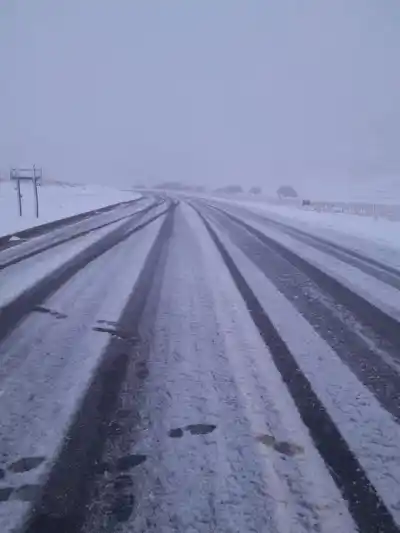 Cortaron la Ruta 307 entre Tafí del Valle y Amaicha: hay 1 °C y neblina densa en el tramo