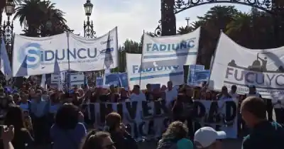 Vuelve la marcha universitaria a Mendoza: la columna que cortará el centro y el punto donde termina