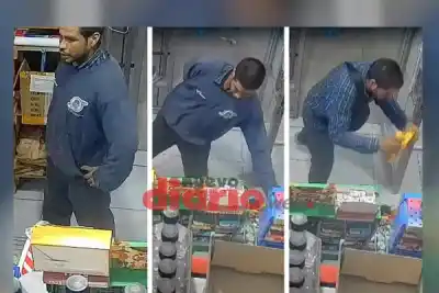 Entró al kiosco a pedir una gaseosa, pero la cámara lo captó haciendo algo más