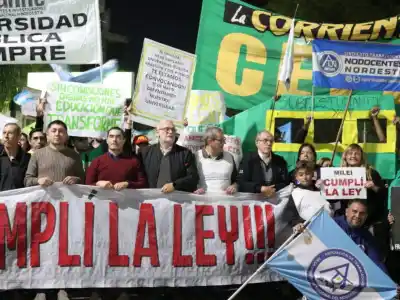 Chaco y Corrientes se preparan para la quinta marcha universitaria: el punto de encuentro que ya tiene hora