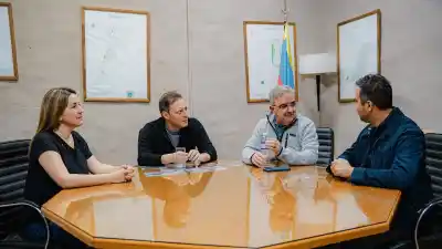 Jalil recibió a Zenteno y Carrizo: las calles que ya tienen otro color en Valle Viejo y Saujil