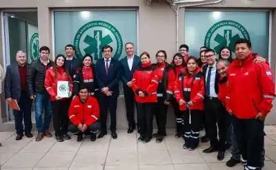 Alto Comedero: la ambulancia que antes tardaba 12 minutos ahora espera a metros de tu casa