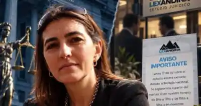 Una jueza de Santa Cruz quedó en el centro de una publicación por un aviso del estudio jurídico de su pareja e hijo