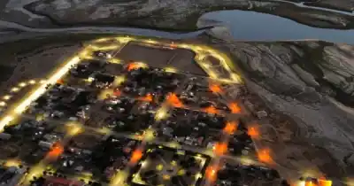 Santa Cruz enciende 5.117 luminarias: el mapa localidad por localidad