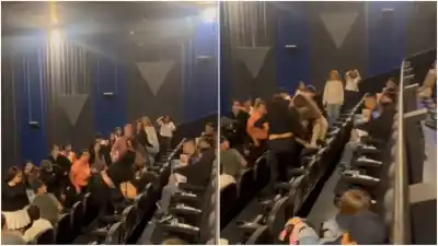 Una butaca desató el caos en un cine de Paraná: trompadas, gas pimienta y sala evacuada