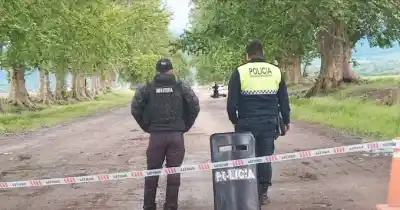 San Pablo: un cuerpo apareció en el Camino Viejo y la policía acordonó la zona