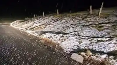 Tafí del Valle amaneció bajo la nieve en pleno octubre: el dato que explica el fenómeno
