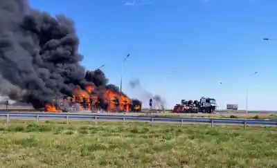 Mandó mercadería por encomienda y el camión se incendió: la respuesta que todavía espera