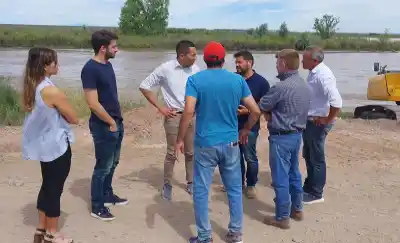 Un rumor de crecida del Colorado alarmó a 25 de Mayo: el COIRCO salió a hablar