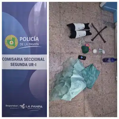 Entró a una despensa de Santa Rosa: la Policía lo esperaba con las manos en la masa