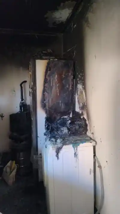 Comodoro: se les prendió fuego la casa en Kilómetro 8 y dos nenes terminaron rescatados