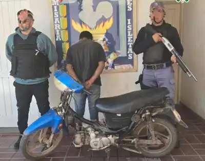 Dejó la moto con la llave puesta para entrar al hospital y cuando salió ya no estaba
