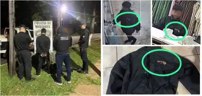 Entró a un showroom de Posadas a las 2 de la mañana: las cámaras no lo perdieron de vista