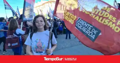 Ance habló en la marcha universitaria y pidió un paro general: "El Gobierno incumple la ley y no pasa nada"