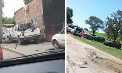 Vuelven a invadir las veredas con autos y chatarra: lo que encontraron en una zona clave