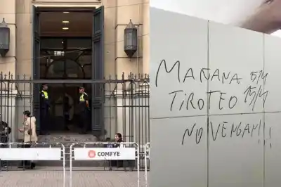 Mensajes intimidatorios en dos colegios: la policía intervino y esto fue lo que encontraron