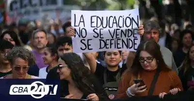 La marcha universitaria que paralizó el centro de Córdoba