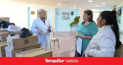 En Lago Posadas y Los Antiguos, los chicos volvieron a clases con un regalo inesperado