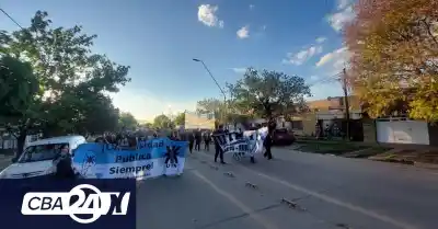 12 mil personas en Río Cuarto: la rectora leyó el documento que unió a todo el país