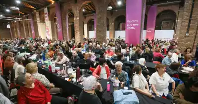 Godoy Cruz llenó el Espacio Arizu: el festejo que reunió a más de 800 personas mayores