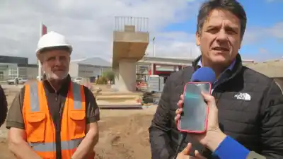 El viaducto de Neuquén ya tiene su primera viga: así avanza la obra que promete cambiar los accesos