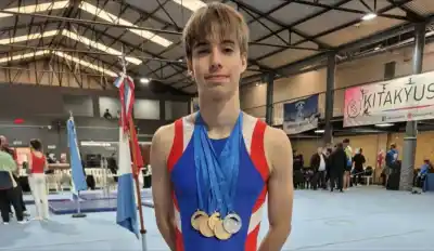 El pibe de Catamarca que se subió a lo más alto del podio nacional y no se conformó con una medalla