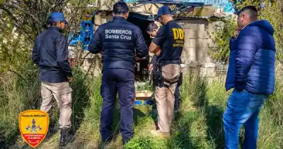 Explosión en una casa de Puerto San Julián: los bomberos encontraron algo que los obligó a frenar