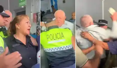 Intentaron ingresar con un petitorio y lo que sucedió después indignó a todos los presentes