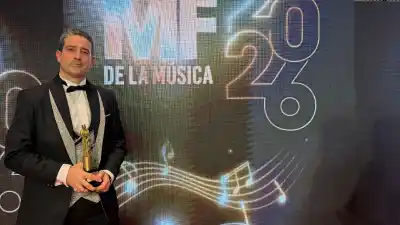 El neuquino que se llevó un Martín Fierro de la Música y no tenía discurso para agradecer