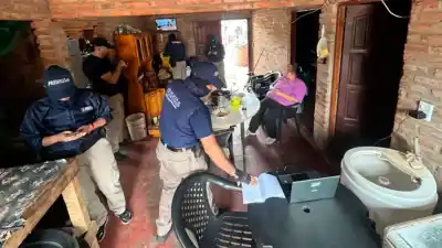 Allanamientos en Pampa de los Guanacos: cuatro detenidos y un detalle que apareció en el conteo