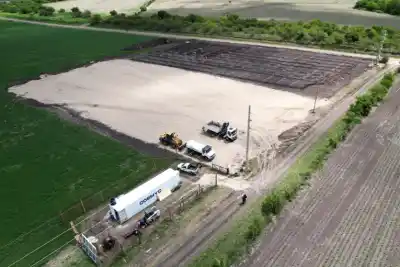 Viale esperó más de 20 años por esta obra: arrancaron las tareas clave para la primera estación transformadora digital de Entre Ríos