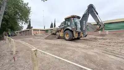 La Rotonda de Rawson entra en obra: arrancaron por un sector clave y hay ingreso nuevo