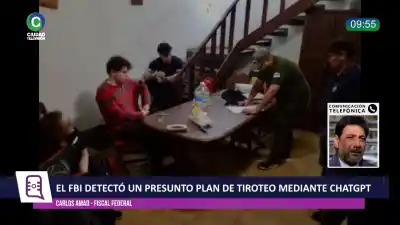 El FBI detectó en ChatGPT un plan de ataque a escuelas de Sáenz Peña: los allanamientos y lo que encontraron en la casa