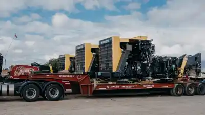 Camiones gigantes de 142 toneladas por viaje: la minería de San Juan ya mueve su nueva flota