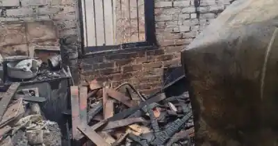 Incendio en Guaymallén: las llamas arrasaron la cocina y dejaron la casa inhabitable
