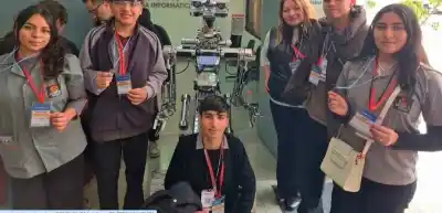 Estudiantes de Caucete compitieron contra 500 proyectos y la rompieron en una olimpiada nacional