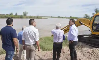 Le pidió precisiones a Ziliotto por el río Colorado y sumó un reclamo por los productores