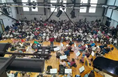 Seis mil gurises pasaron por los conciertos de la Sinfónica: la última función tiene fecha y lugar
