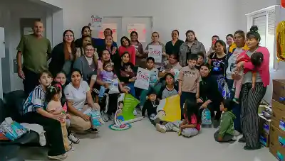 Llega a Pampa de los Guanacos el plan que acompaña a las familias desde el embarazo