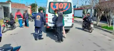 Nuevo accidente de tránsito en Monteros: Motociclista de 70 años herido