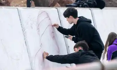 Rawson tendrá un mural gigante: 520 metros de escollera para recorrer la historia de la Patagonia