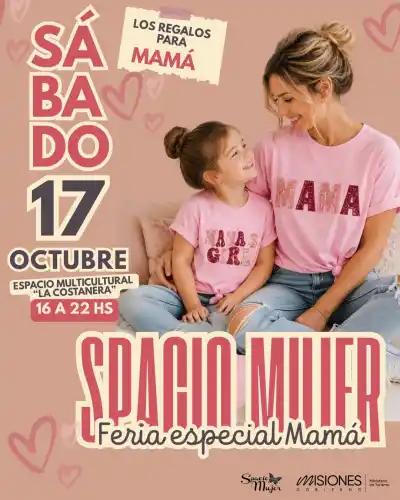 Posadas se llena de regalos: 100 emprendedores misioneros esperan a mamá en la Costanera